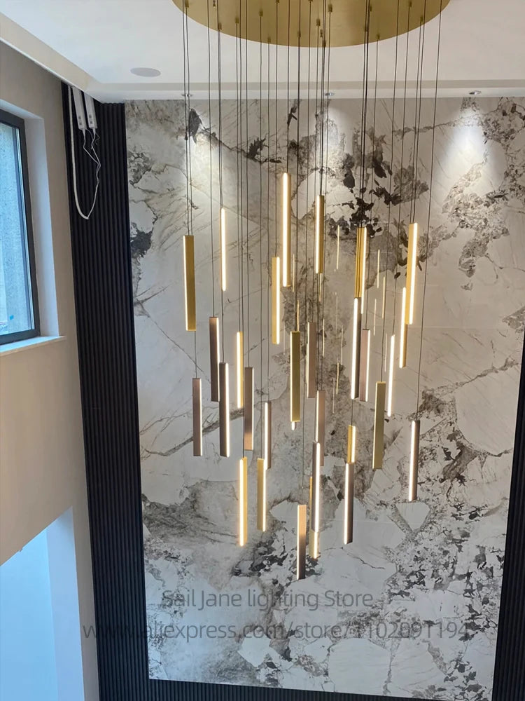 LED Duplex Nordic Chandelier