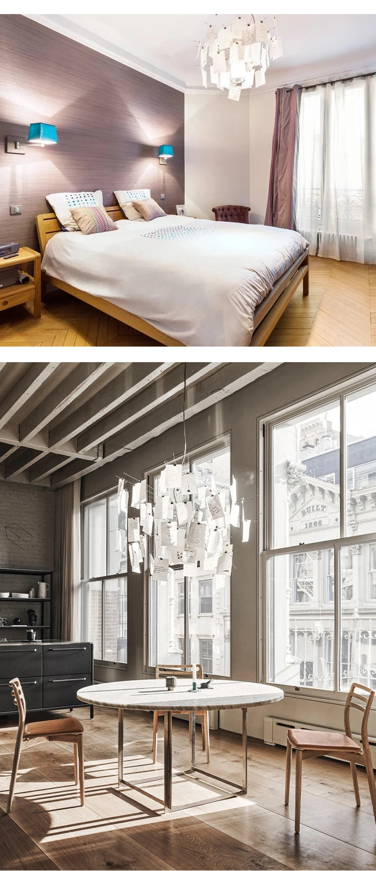 2022 Modern Lustre Photo DIY Chandelier indoor Lighting LED E27 Pendant Ceiling Lamp For Living Dining Room Home Decoration