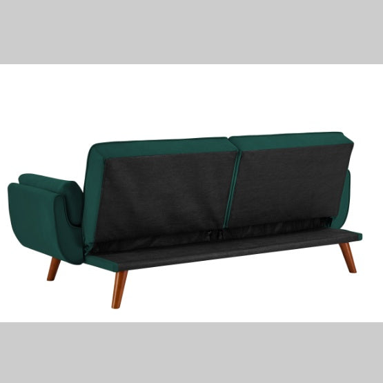 Forest Green Modern Fabric Sofa