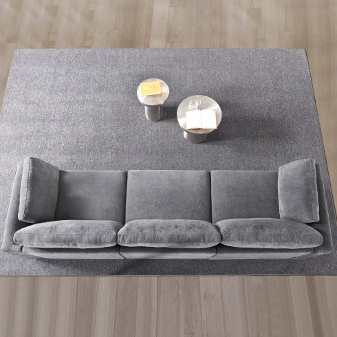 Modular Grey Chenille Sofa