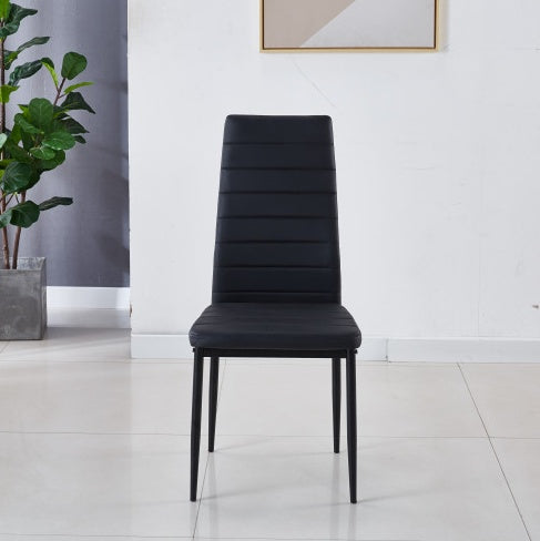 5 pieces Mid-Century Dining Set with Metal Leg