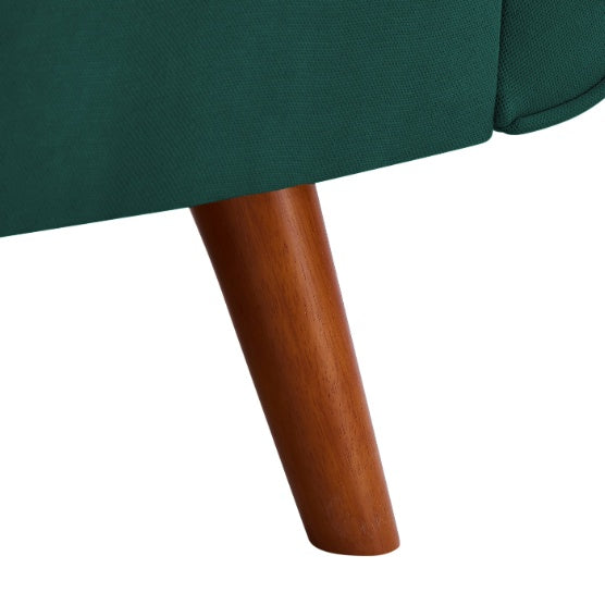 Forest Green Modern Fabric Sofa